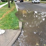Road Flooded/Drain Blocked at 10849 74 Avenue NW