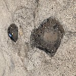 Potholes at 12504 66 St NW Northeast Edmonton