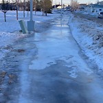 (Winter City Maintained Sidewalk) at 7127 158 Avenue NW
