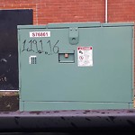 Graffiti Public Property at 11638 101 Street NW