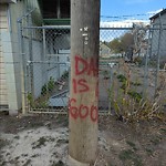 Graffiti Public Property at 10716 95 Street NW