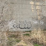 Graffiti Public Property at 9604 109 Street NW
