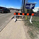 Obstruction - Public Road/Walkway at 2303 Gateway Boulevard NW