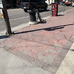 Sidewalk Concern at 10479 82 Avenue NW