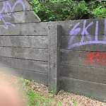 Graffiti Public Property at 12823 Victoria Trail NW