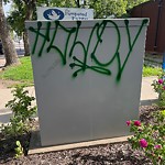 Graffiti Public Property at 10303 124 Street NW
