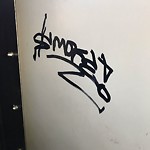 Transit - Graffiti/Vandalism at 9918 102 Avenue NW