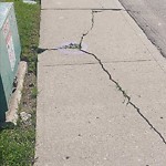 Sidewalk Concern at 9120 180 A Avenue NW