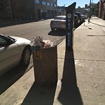 Overflowing Garbage Cans at 10410 C 102 Avenue NW