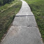 Sidewalk Concern at 7200 7284 152b Ave Nw, Edmonton, Ab T5 C, Canada