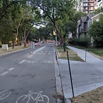 Bike Lanes at 11007 86 Avenue NW