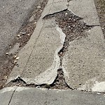 Sidewalk Concern at 9606 180 St NW