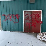 Graffiti Public Property at 10951 129 Street NW