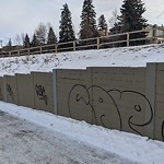 Graffiti Public Property at 10551 Saskatchewan Drive NW