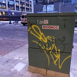 Graffiti Public Property at 10090 100 A Street NW
