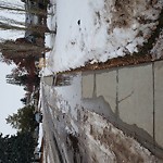 Winter Sidewalk Concern at 7603 152 St NW