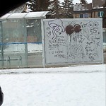Graffiti Public Property at 7121 178 Street NW