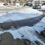 Winter Sidewalk Concern at 7831 16 Avenue SW
