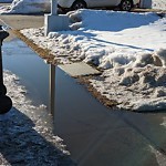 Winter Sidewalk Concern at 17656 94 Ave NW