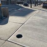 Obstruction - Public Road/Walkway at 10707 102 Avenue NW