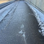 Winter Sidewalk Concern at 7631 118 Avenue NW