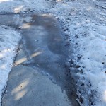 Winter Sidewalk Concern at 7949 81 Avenue NW