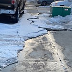 Winter Sidewalk Concern at 848 34 Avenue NW