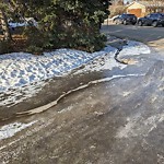 Winter Sidewalk Concern at 8131 158 Street NW