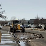 Winter Road Maintenance at 16933 115 Street NW