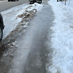 Winter Sidewalk Concern at 604 41 Street SW