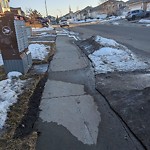 Winter Sidewalk Concern at 4767 156 Ave NW