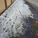 Winter Sidewalk Concern at 4315 30 Street NW