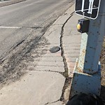 Winter Sidewalk Concern at 3808 106 Street NW