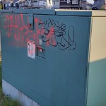 Graffiti Public Property at 4050 Orchards Drive SW
