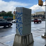 Graffiti Public Property at 8415 109 Street NW