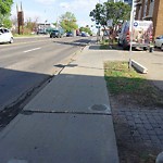Sidewalk Concern at 10141 95 Street NW