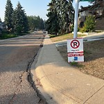 Street Sweeping at 13704 87 Avenue NW