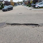 Potholes at 11404 13 Avenue SW