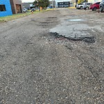 Potholes at 15810 114 Avenue NW