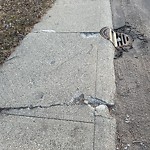 Sidewalk Concern at 13835 88 Street NW
