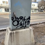 Graffiti Public Property at 12531 102 Avenue NW