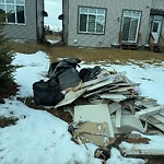 Overflowing Garbage Cans at 1679 Cavanagh Boulevard SW