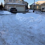 Winter Road Maintenance at 10711 176 A Avenue NW