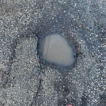 Potholes at 6108 97 A Avenue NW