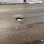 Potholes at 8521 79 St Nw, Edmonton T6 C 2 P3