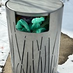 Overflowing Garbage Cans at 231 Charlesworth Drive SW