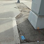 Obstruction - Public Road/Walkway at 11508 Jasper Avenue NW