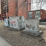 Graffiti Public Property at 10910 99 Avenue NW