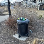 Overflowing Garbage Cans at 190 Cy Becker Boulevard NW