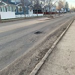 Potholes at 9565 77 Avenue NW